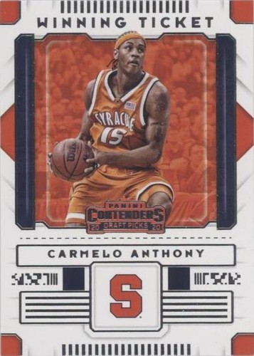 2020-21 Panini Contenders Draft Picks - Carmelo Anthony #21