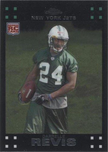 2007 Topps Chrome Darrelle Revis #TC249