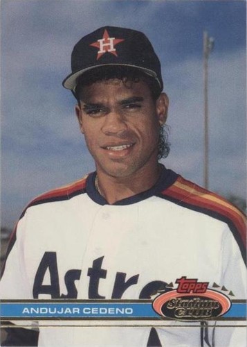 1991 Topps Stadium Club - Andujar Cedeno #476