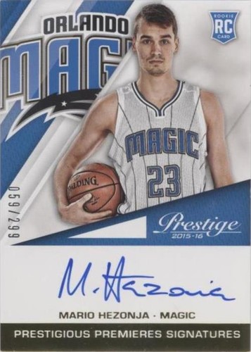 2015-16 Panini Prestige - Mario Hezonja #PPS-MH