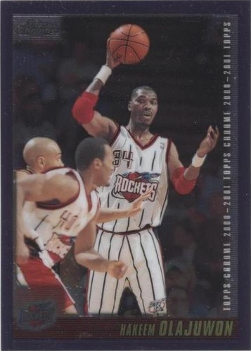 2000-01 Topps Chrome - Hakeem Olajuwon #124