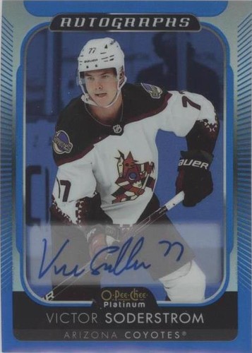 2021-22 O-Pee-Chee Platinum - Victor Soderstrom #BA-VS