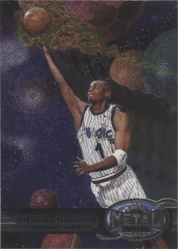 1997-98 Metal Universe Titanium Anfernee Hardaway Michael Jordan 3 