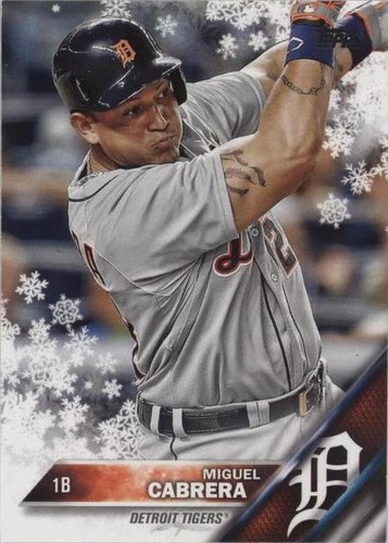2016 Topps Holiday - Miguel Cabrera #HMW99