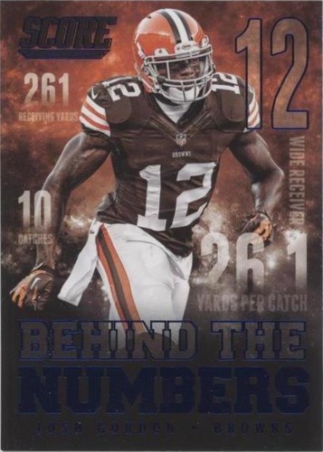 2014 Score Josh Gordon #BN15