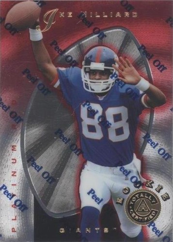 1997 Pinnacle Totally Certified Ike Hilliard #131