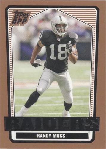 2007 Topps Draft Picks and Prospects (DPP) Randy Moss #39