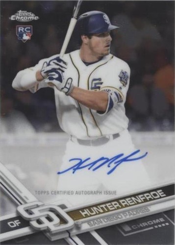2017 Topps Chrome - Hunter Renfroe #RA-HR