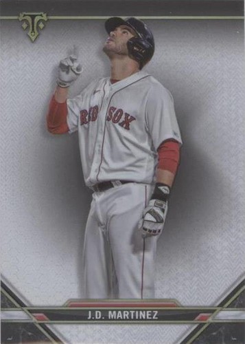 2021 Topps Triple Threads - J.D. Martinez #37