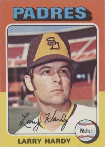 1975 Topps - Larry Hardy #112