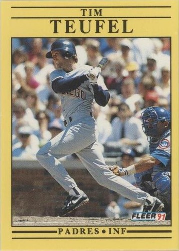1991 Fleer Update - Tim Teufel #U-127