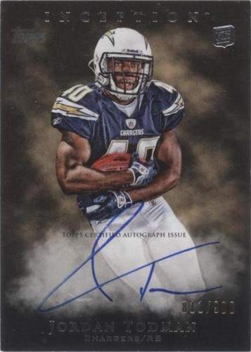 2011 Topps Inception Jordan Todman #123