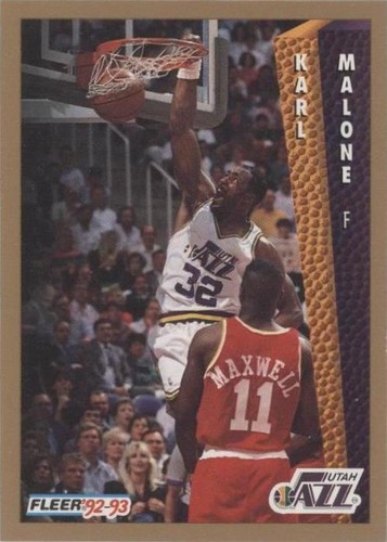 1992-93 Fleer - Karl Malone #52