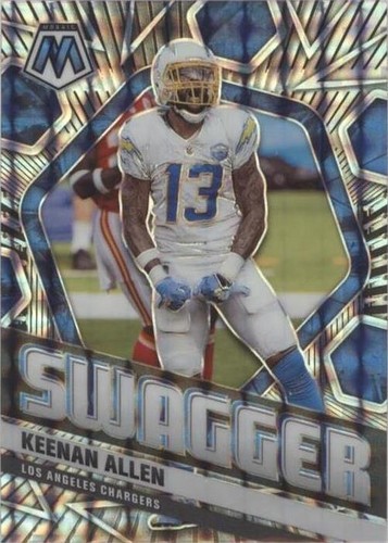 2021 Panini Mosaic Keenan Allen #SWAG13