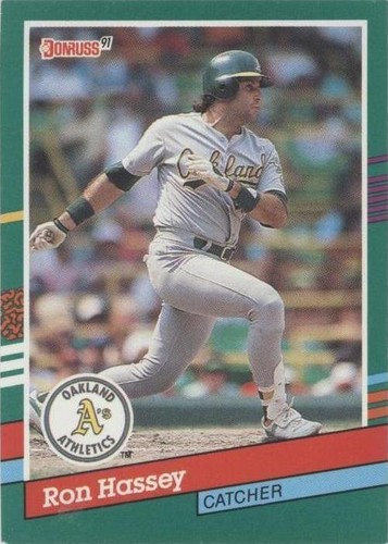1991 Donruss - Ron Hassey #476