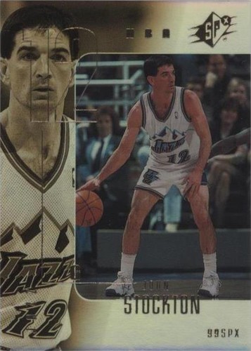 1999-00 SPx - John Stockton #84