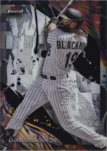 2024 Topps Finest - Charlie Blackmon #109