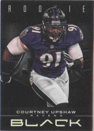 2012 Panini Black Courtney Upshaw #121