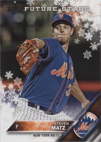 2016 Topps Holiday - Steven Matz #HMW87