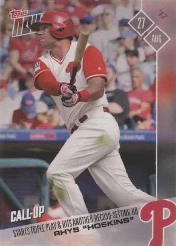 2017 Topps Now - Rhys Hoskins #526