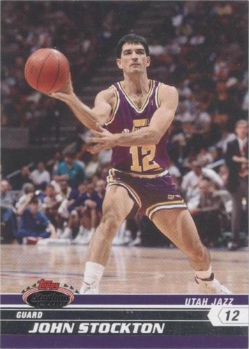 2007-08 Topps Stadium Club - John Stockton #91