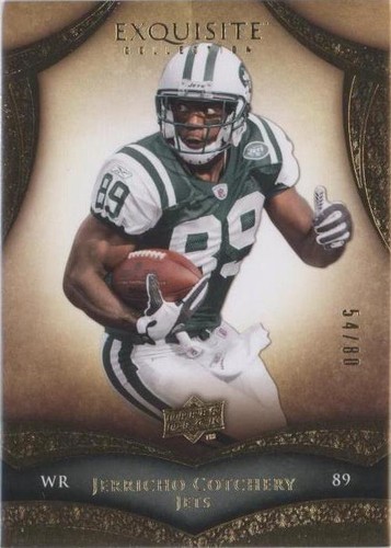 2009 Upper Deck Exquisite Collection Jerricho Cotchery #55