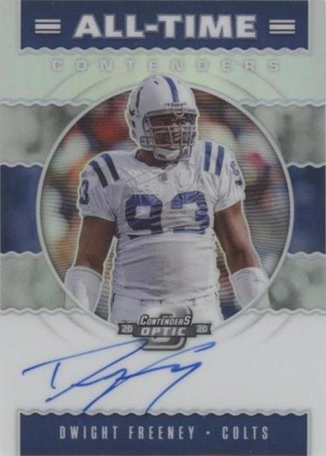 2020 Panini Contenders Optic Dwight Freeney #AT6