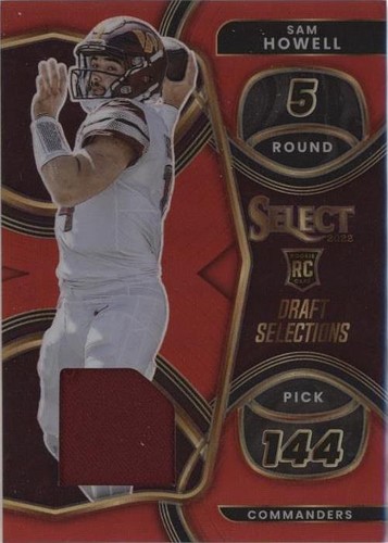 2022 Panini Select Sam Howell #DS-5