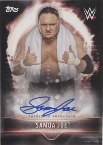 2019 Topps WWE Road to Wrestlemania - Samoa Joe #A-SJ