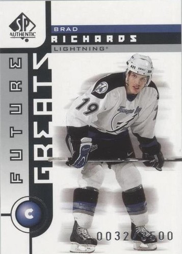 2001-02 SP Authentic - Brad Richards #130