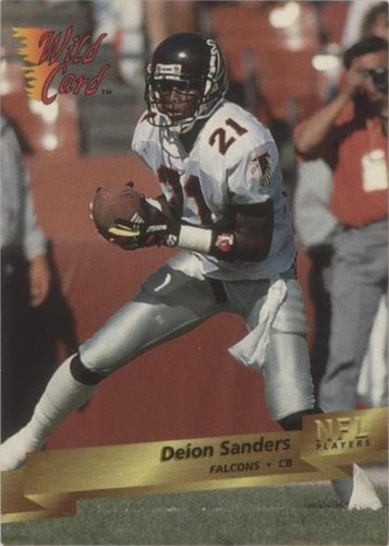 1993 Wild Card Deion Sanders #104