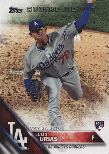 2016 Topps Update Series - Julio Urias #US136