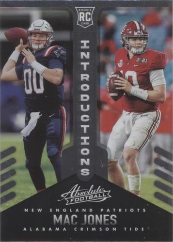 2021 Panini Absolute Mac Jones #INT-9