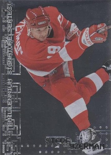 1999-00 In the Game Be A Player Millennium Signature Series - Steve Yzerman #88
