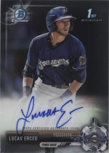 2017 Bowman - Lucas Erceg #CPA-LE
