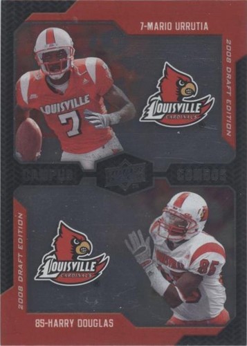 2008 Upper Deck Draft Edition Harry Douglas Mario Urrutia #236