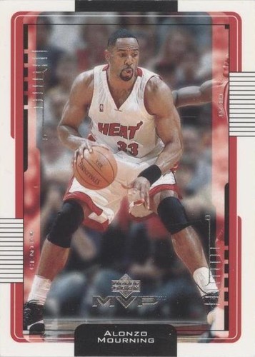 2001-02 Upper Deck MVP - Alonzo Mourning #85