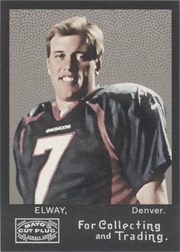 2008 Topps Mayo John Elway #131