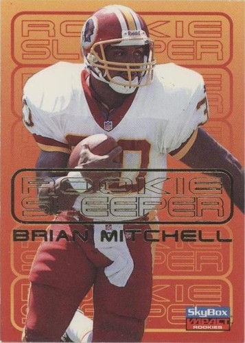 1996 Skybox Impact Rookies Brian Mitchell #132