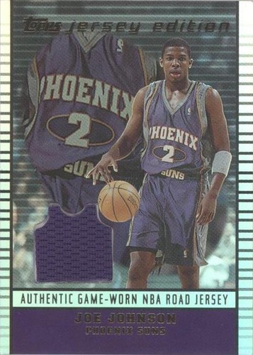 2002-03 Topps Jersey Edition - Joe Johnson #JE JMJ
