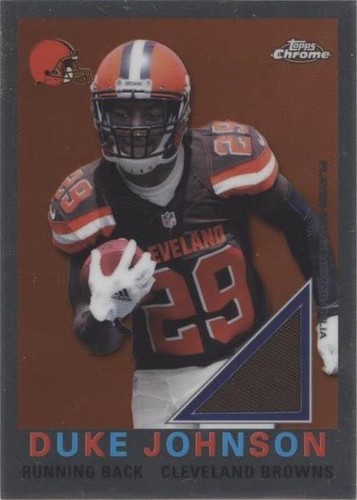 2015 Topps Chrome Duke Johnson #T60R-DJ