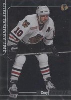 2000-01 In the Game Be A Player Signature Series - Tony Amonte #220