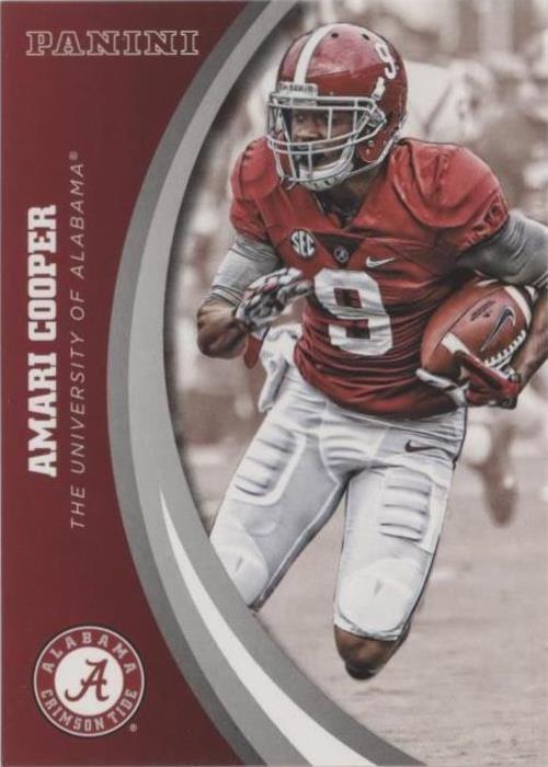 Panini Alabama Crimson Tide Amari Cooper #63 2015
