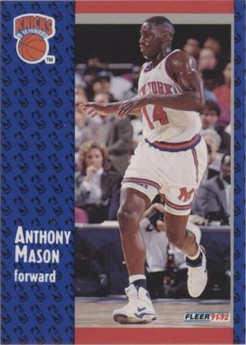 1991-92 Fleer - Anthony Mason #326