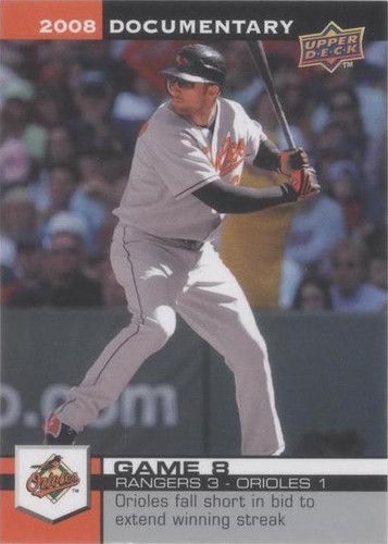 2008 Upper Deck Documentary - Nick Markakis #38
