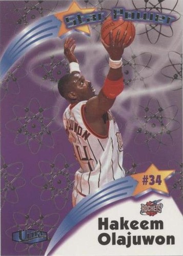 1997-98 Fleer Ultra - Hakeem Olajuwon #17 SP