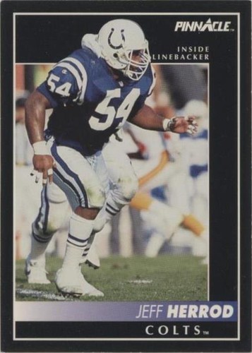 1992 Pinnacle Jeff Herrod #188