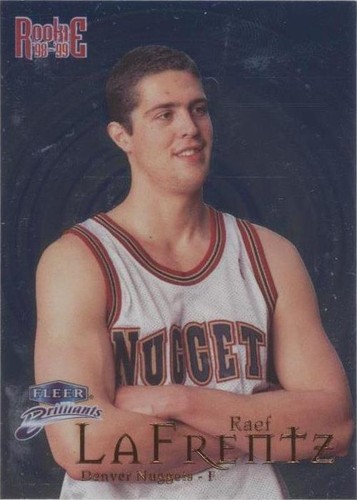 1998-99 Fleer Brilliants - Raef LaFrentz #103B