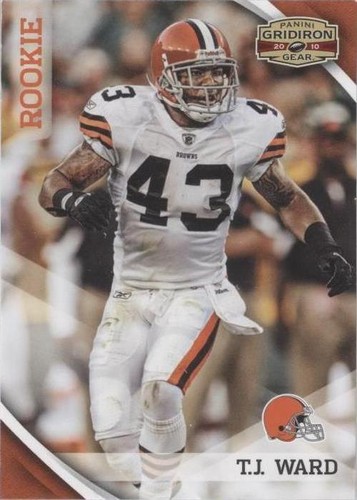 2010 Panini Gridiron Gear T.J. Ward #243