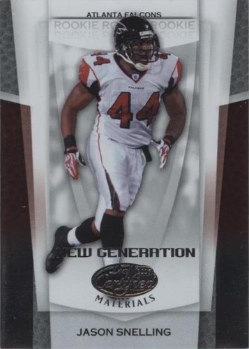 2007 Leaf Certified Materials Jason Snelling #165